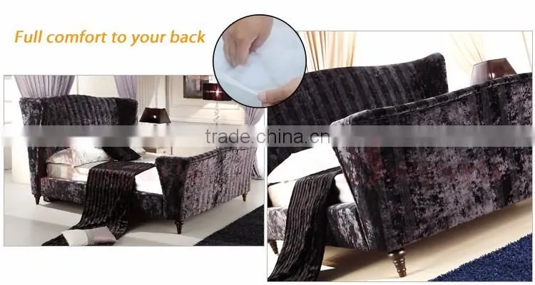 China Wholesale Custom philippines modern customized king size princess double bed