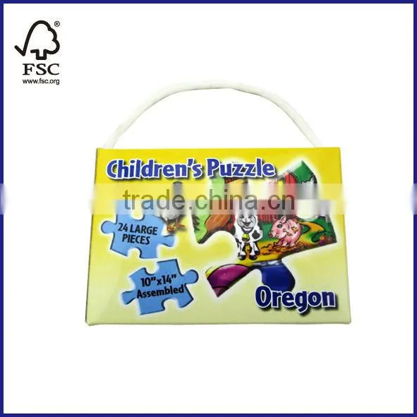 Brain buster handle puzzle