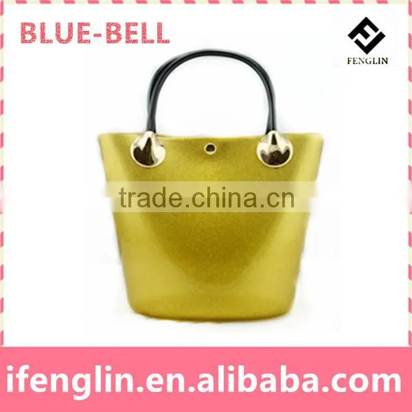 transparent clear simple design handbags woman clutch bags online