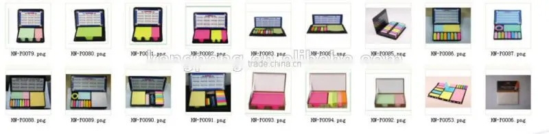 student sticker note pad