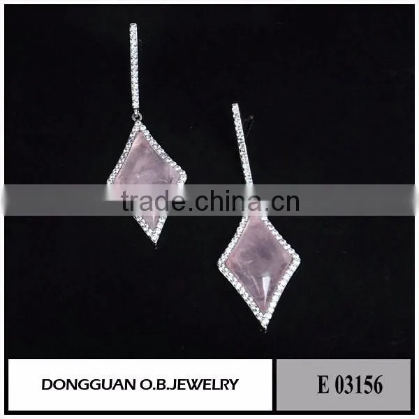 2016 The newest Wholesale stud earrings,MATT finished jewelry earring
