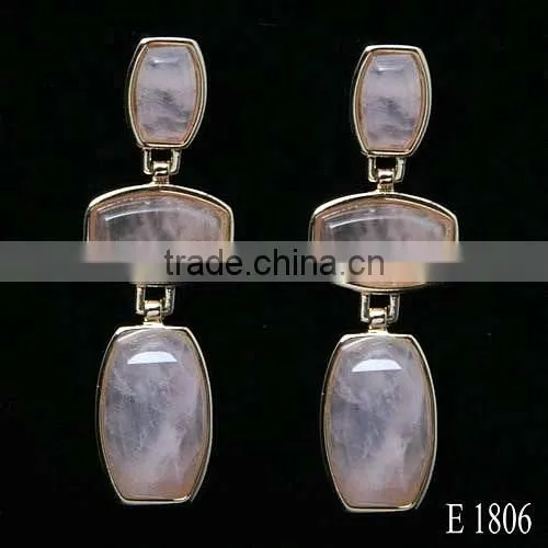 Gold plating earrings jewelry in Brazil wholesale price new design earrings