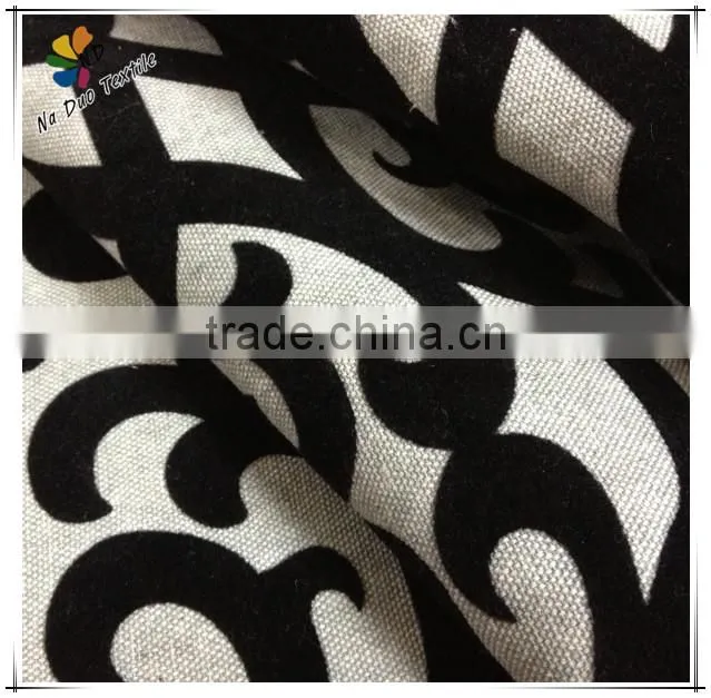 Flocking Upholstery Fabric/Flocking Fabric of Sofa