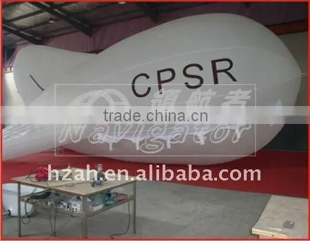 Blue Party Inflatable Helium Blimp for Advertising