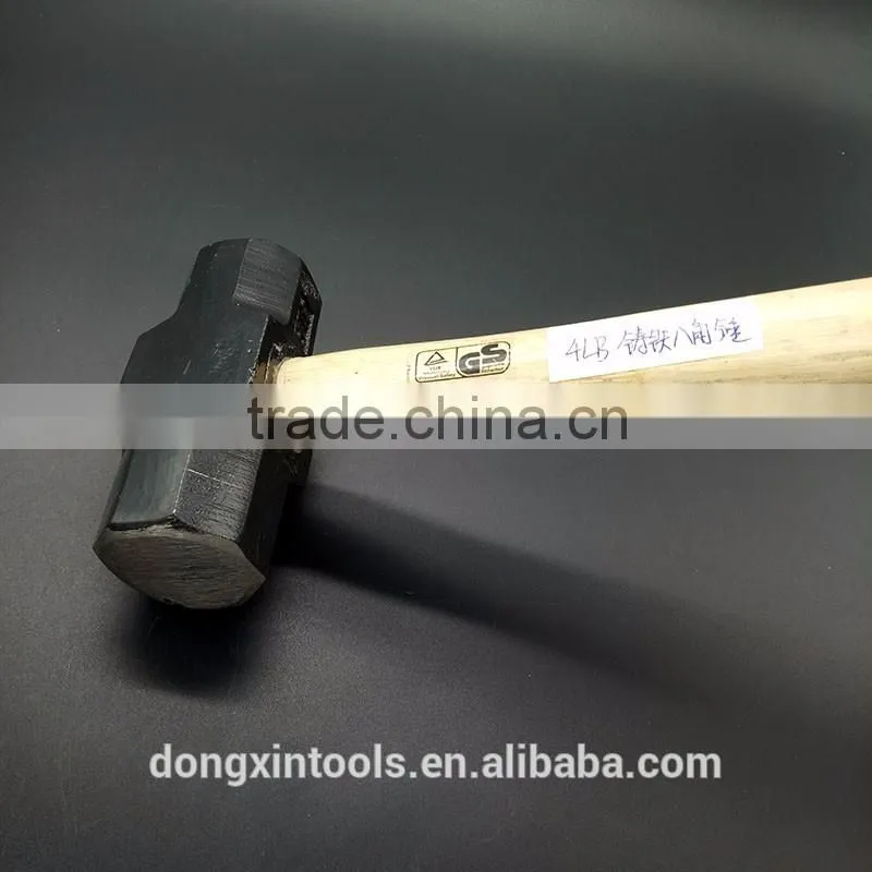 wood handle high quality pile hammer