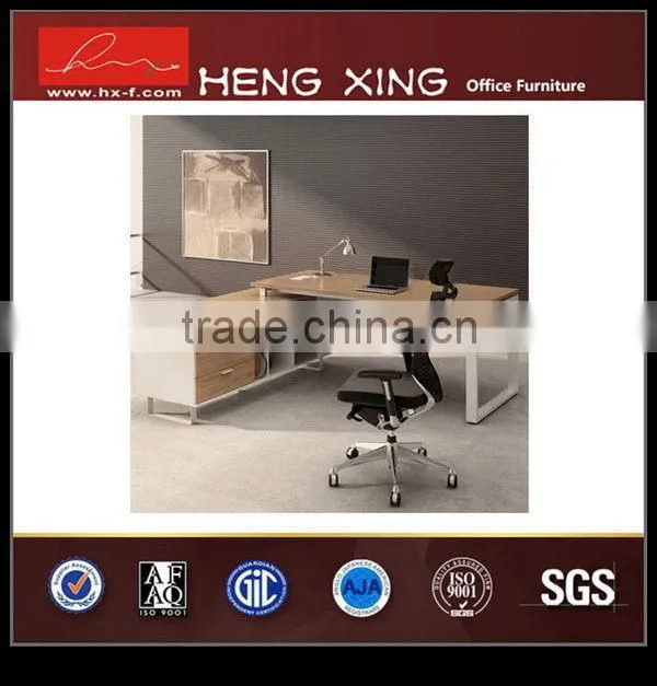 High potency top sell classic l shaped staff table office desk