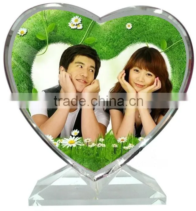 Lover crystal photo frame gift
