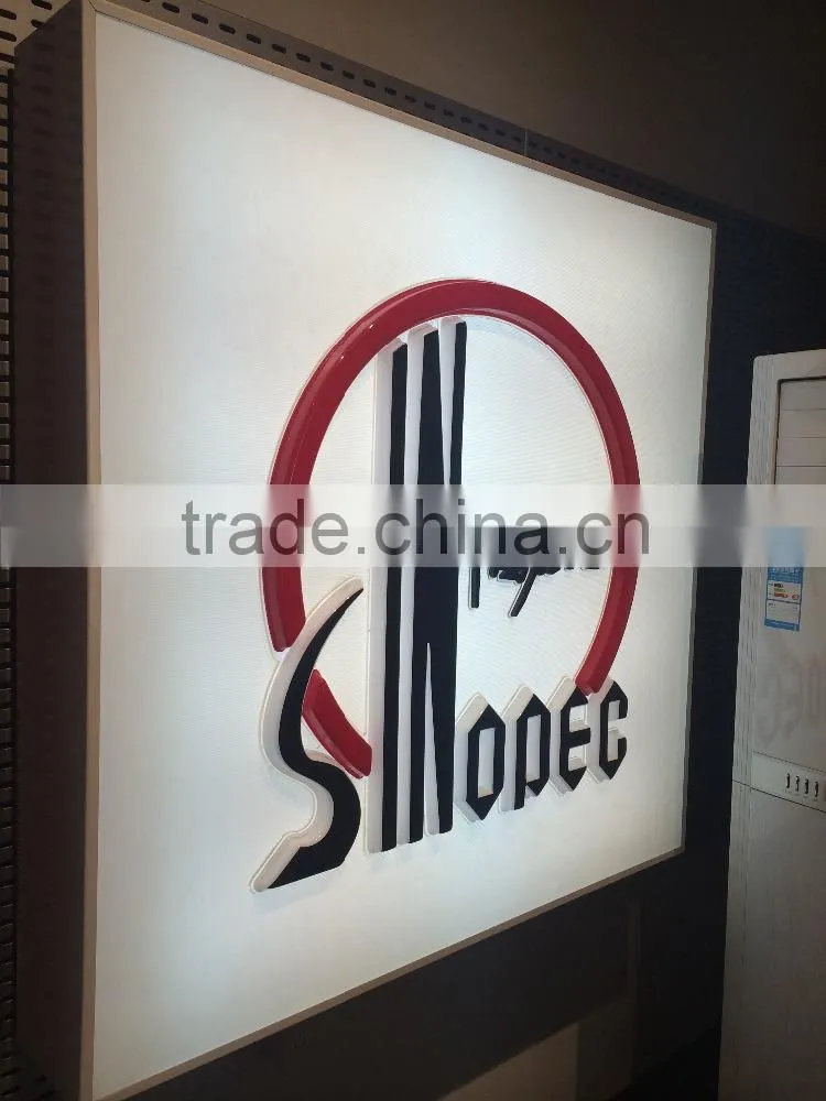 High quolity customized lightbox sign