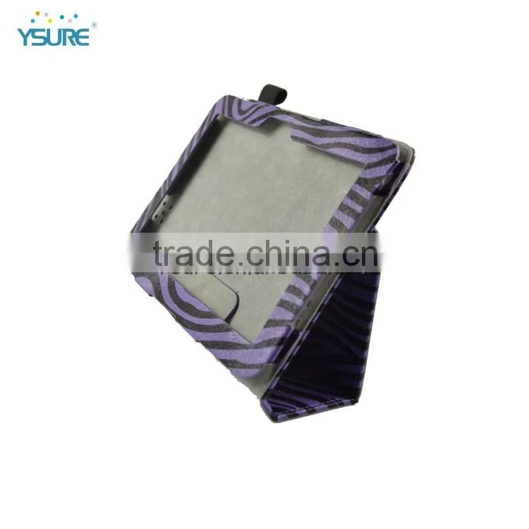 china manufacturer 2014 fashion leather case for Nook HD