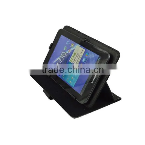 for universal 7 inch tablet folio stand leather case cover
