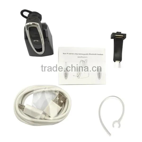 Multi-point function, connecting two mobile phones at the same time,bluetooth mono headset ,in ear wireless bluetooth earbuds