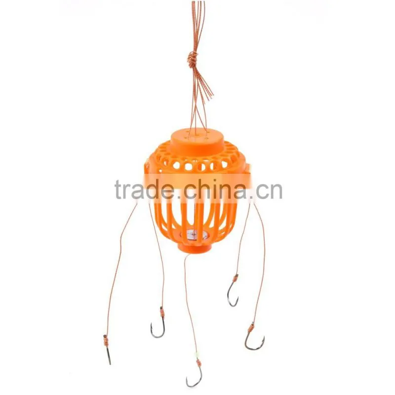 Silver Carp Fishing Sea Monster with Lead Sinker Carbon Steel Strong Explosion Hooks Fishing Tackle Set