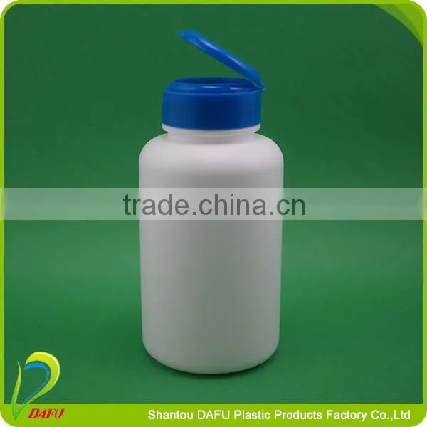 Empty 200ml pharmaceutical with screw medicine plastic container