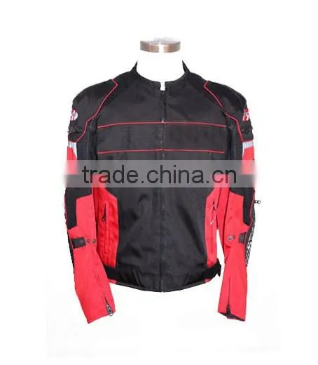 New Design Removeable Lining WindProof Motorcycle Jacket