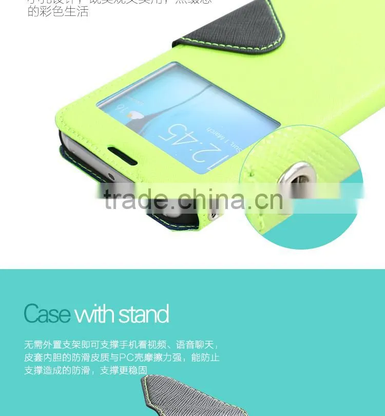 LZB high quality flip pu leather phone cover for Micromax Canvas HD A190