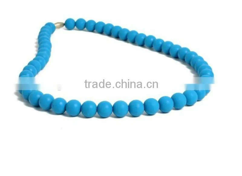 Hot selling fashion baby teether chew beads