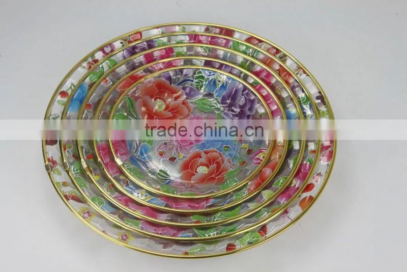 plastic transparent tray