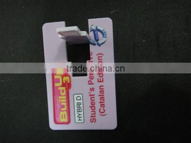 promotional business Card size USB flash memory
