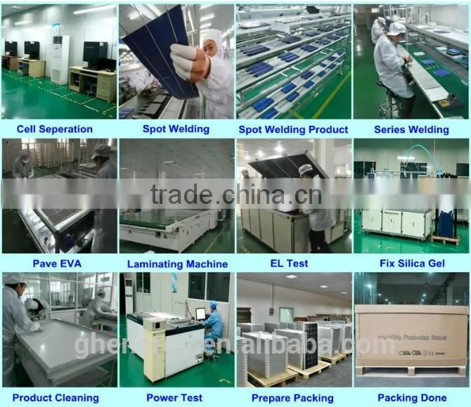 2015 factory price OEM anti- dumping 300W monocrystalline solar panel
