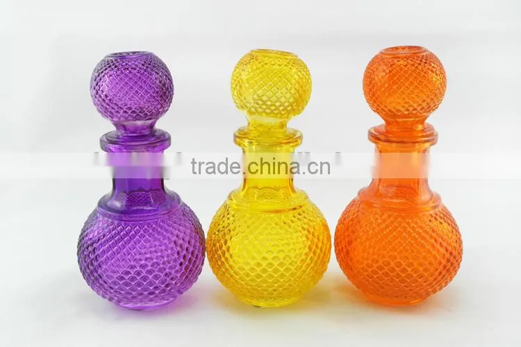 750ml glass vodka bottle with glass cork