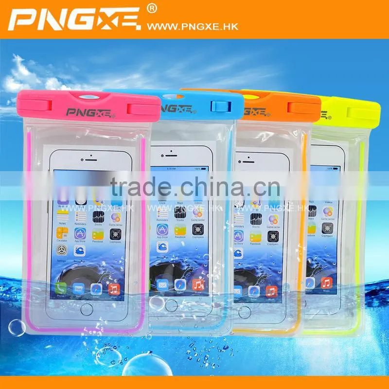 2016 High Quality Universal Water Proof PVC Cell Phone Cases Waterproof Bag/Pouch ,Water Proof Mobile Phone Bag
