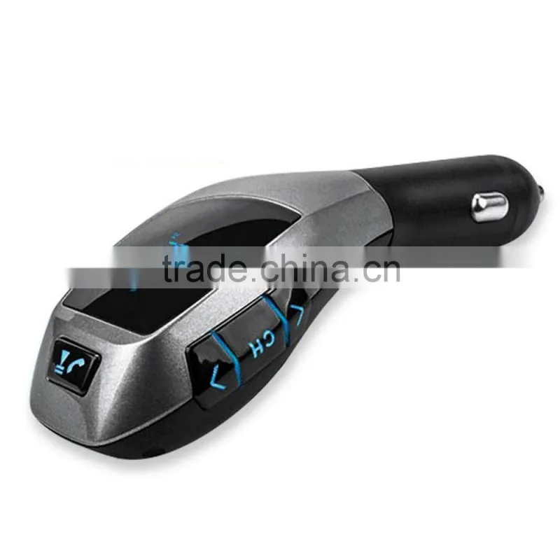 X5 car kit bluetooth Car Kit MP3 Player Wireless Bluetooth FM Transmitter Radio Adapter Car Charger