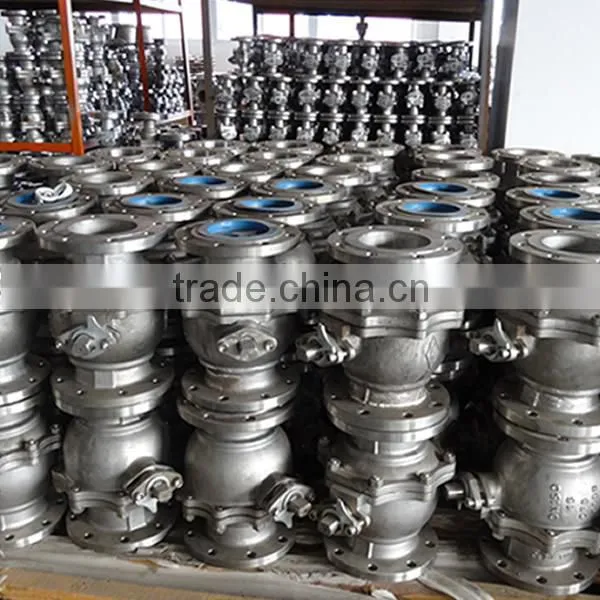 Class 300 One Way Floating A216 WCB Ball Valve
