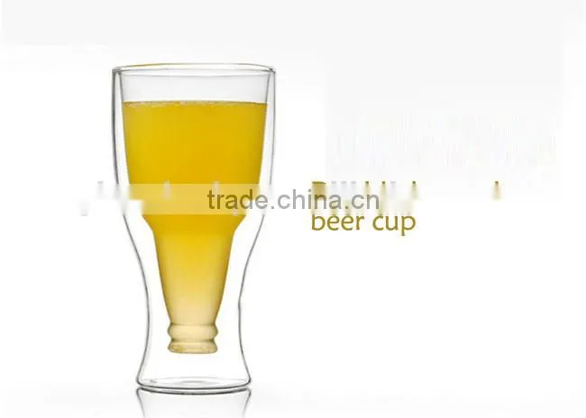 300ml glass octagonal cup for whiskey, glass liquor cup