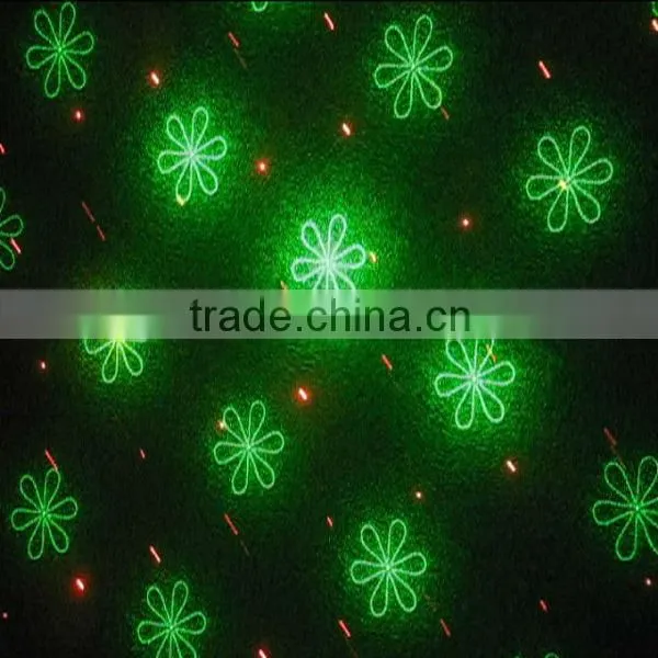 2 head green red laser light with attractive patterns for dj projector