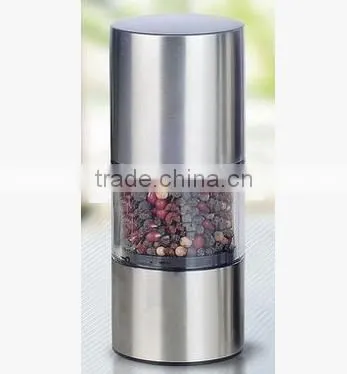 EC026AM stainless steel salt and pepper grinder set,salt and pepper mill