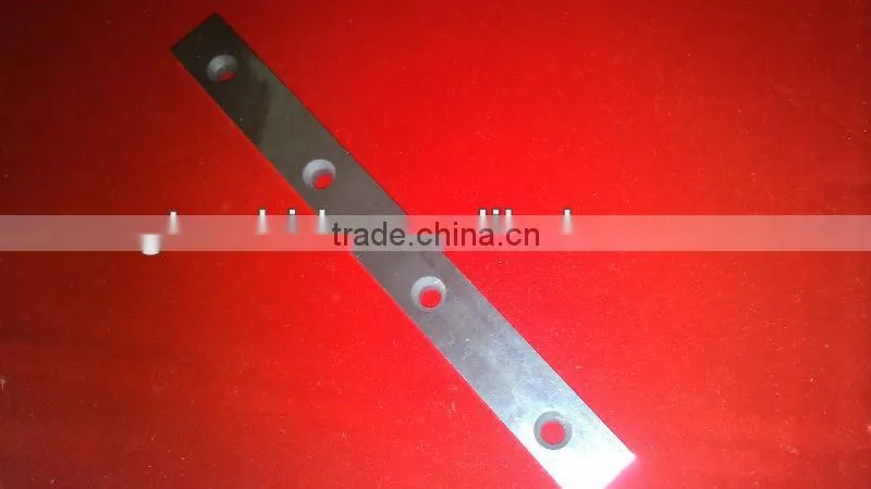 Tungsten Cemented carbide strips with holes in the centre in china