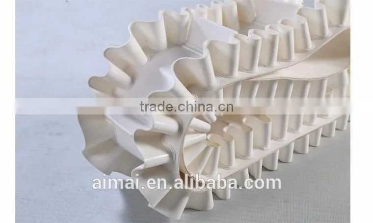 Food processing industry pu conveyor belts