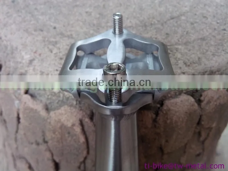 Gr9 Ti-3AL-2.5V titanium backset 27.2 31.6 30.9 seat post with all time warranty