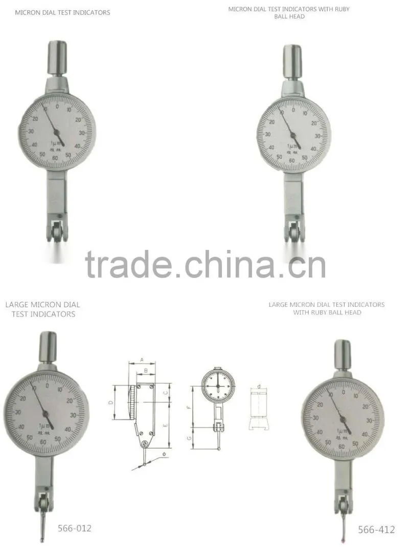 micron dial test indicators