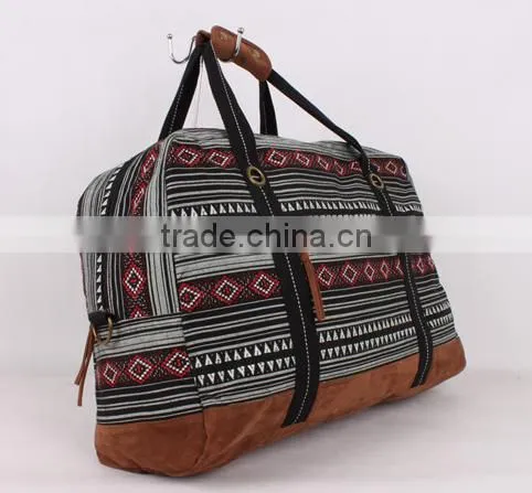 16oz Canvas duffle travel bag/canvas weekender duffel bag(CAS16-007)