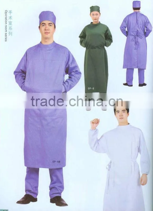 Hospital blue/green surgical uniform