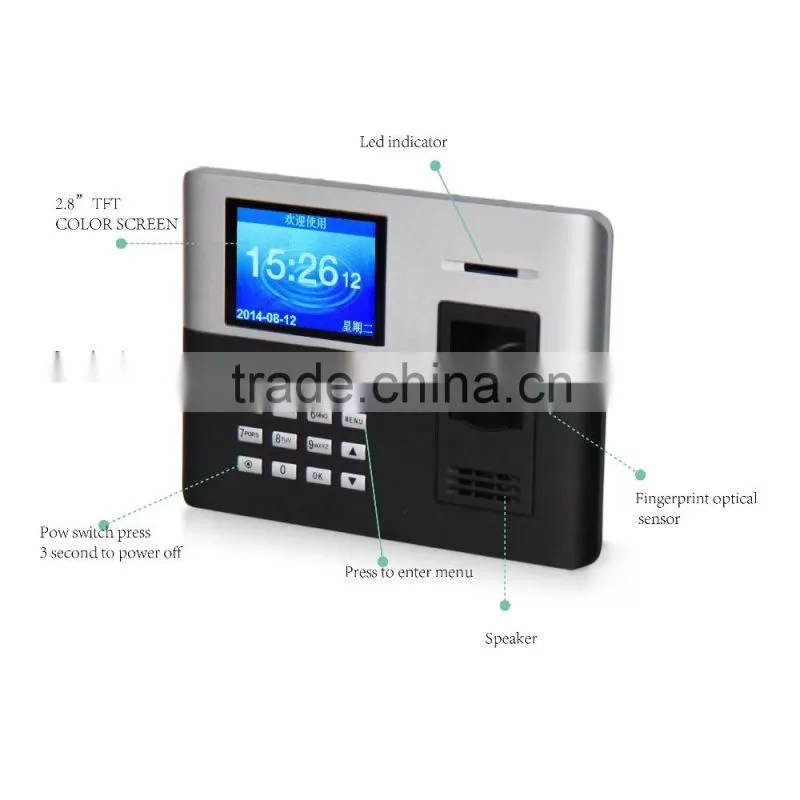 Free fingerprint time attendance software machine