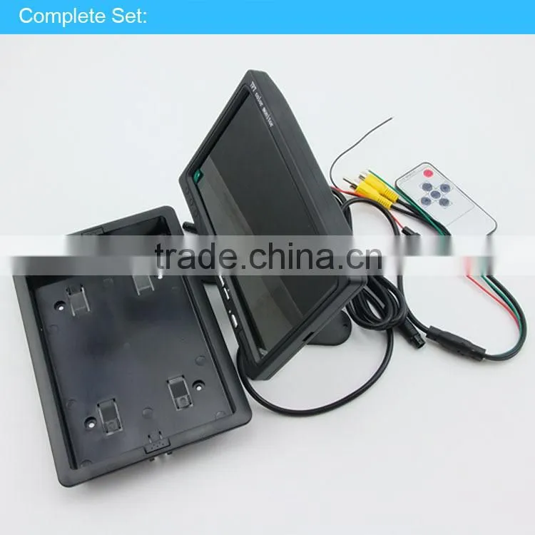Cheap 12V 7 inch car tft lcd monitor XY-2073