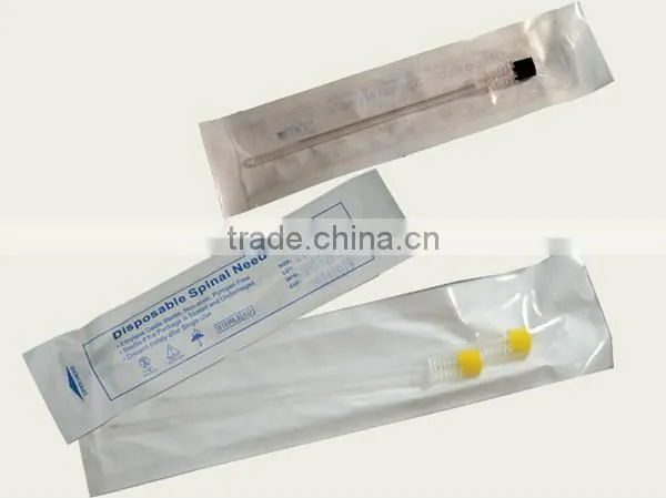 medical devices/spinal needle/qunicke chiba type and pencil point type spinal needle