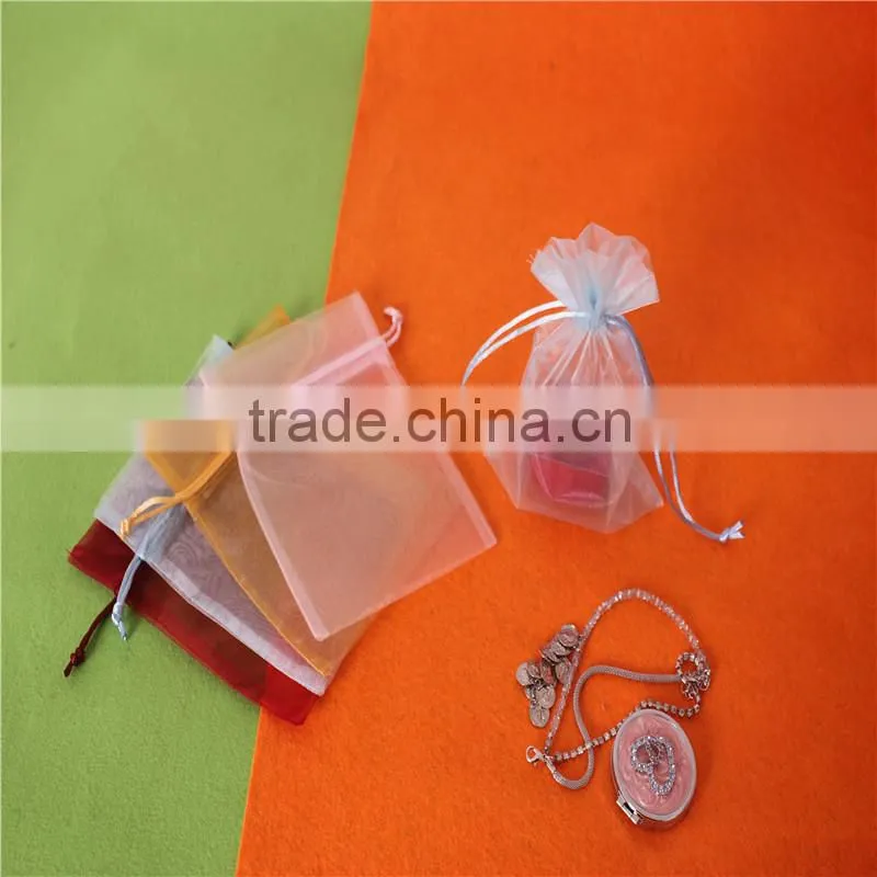 Hot sell small linen drawstring jewelry gift bag wholesale