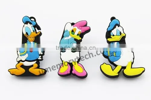 unique Donald-Duck branded custom usb flash drives 2gb 8gb 16gb