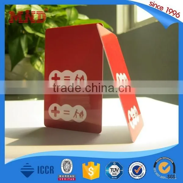 MDCL603 Cheapest plastic pvc 125khz at5577 rfid card
