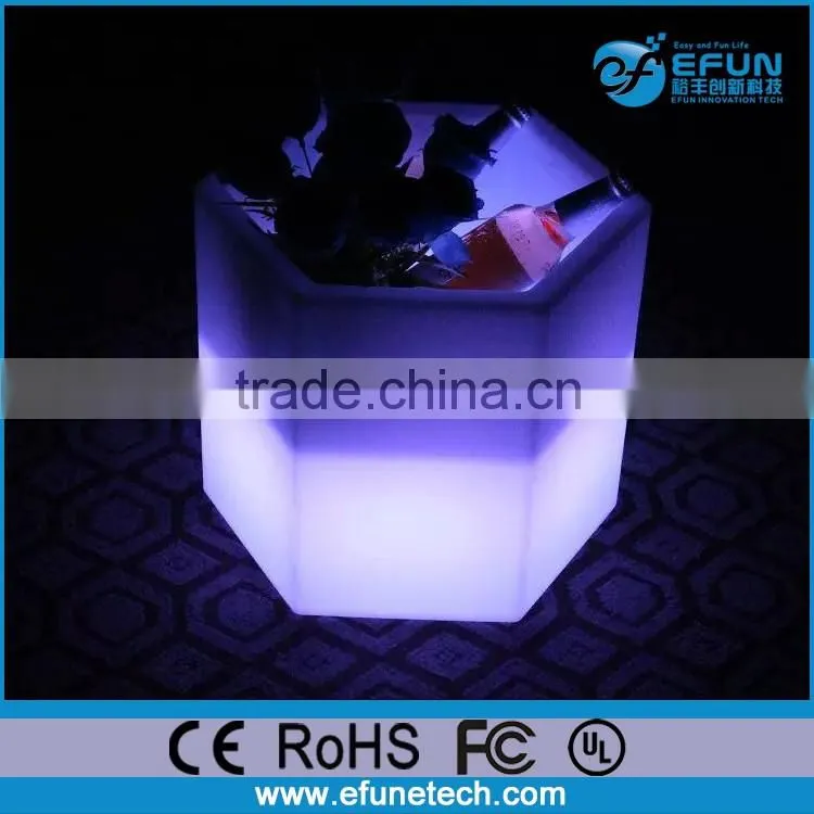 outdoor event/party 16 colors wireless control led plastic bottle holders