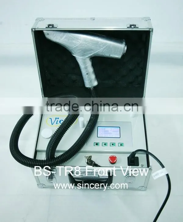 High energy long pulse nd yag laser hair removal machine