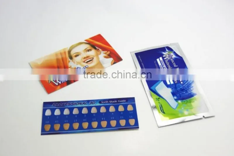 Advanced Teeth Whitening Strips, Teeth Whitening Gel Strips
