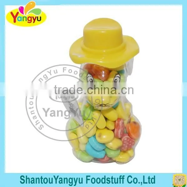 Cute Doggy bottle candy fruit shape sweet pressed candy