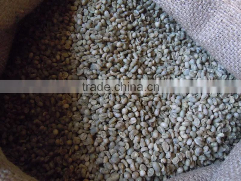 Raw Green Coffee Beans