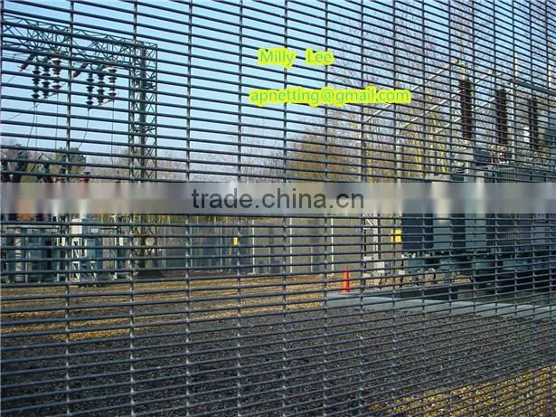 Anti Cut Fence ,3'' x 0.5" x 8 gague wire fence/ 358 prison fence panels/ security welded prison mesh fence direct factory