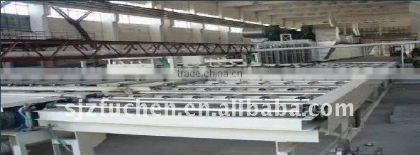 Paper faced gypsum board production line
