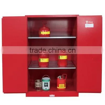 Safety Cabinets Vertical Drum Storage - 2-Door Self Closing For Flammable